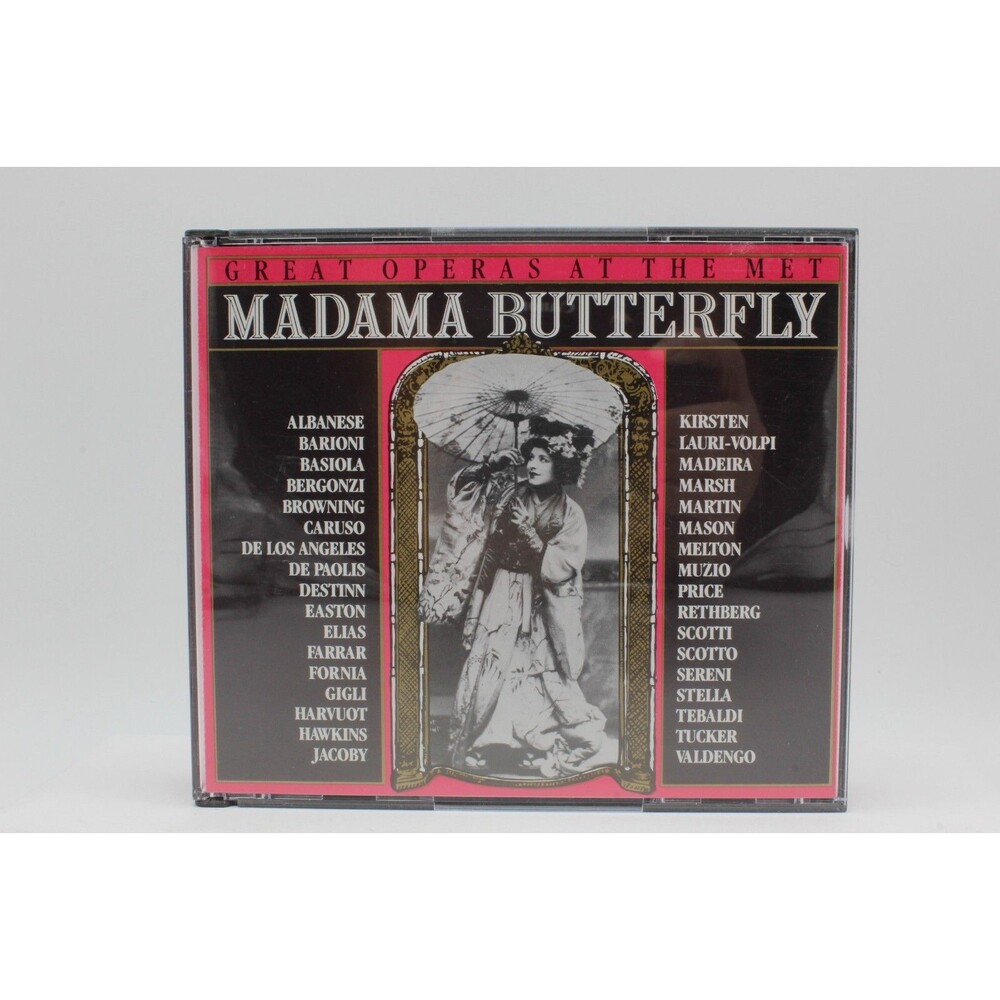 Madama Butterfly -Great Operas at the Met 2 CD Set